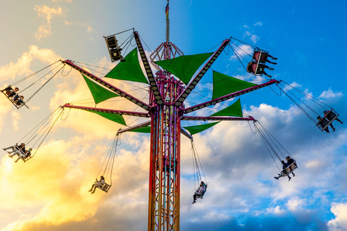 carousel-ride-at-sunset Carousel ride at sunset