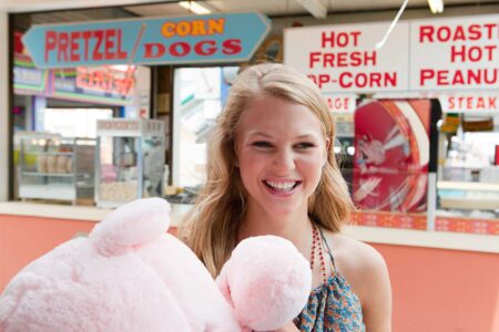 teenage-girl-at-fun-fair Teenage girl at fun fair